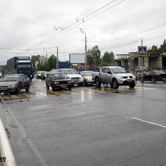 На Чапаева в Петрозаводске — двойное ДТП