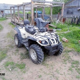 В Реболах опрокинулся квадроцикл