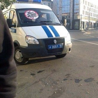 Полицейские, которым «стопхамовцы» наклеили стикер, правил не нарушали
